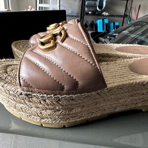 Women's Gucci platforms size 7